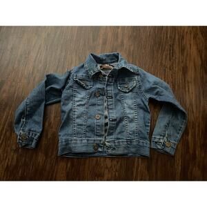 Kids unisex 4 denim jean jacket